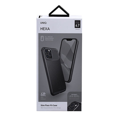 Uniq Hexa case for iPhone 12 Pro Max - black