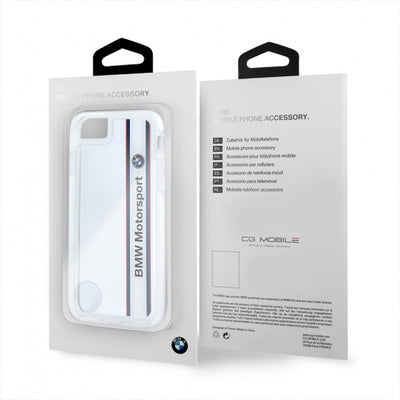 Etui hardcase BMW BMHCP7SPVWH iPhone 7 transparent white SHOCKPROOF