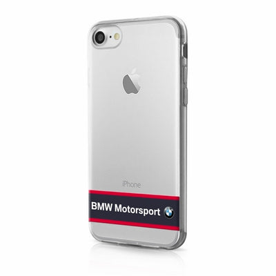 BMW Motorsport Case for iPhone 7 / 8 / SE 2020 / SE 2022 - Transparent Black