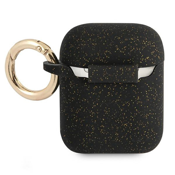 Guess GUA2SGGEK AirPods cover black/black Silicone Glitter
