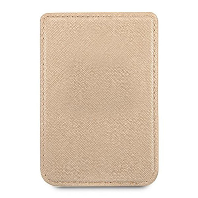 Guess Wallet Card Slot GUWMSSASLGO MagSafe Saffiano gold/gold