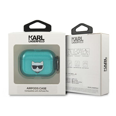 Karl Lagerfeld Choupette AirPods Pro Case - Blue