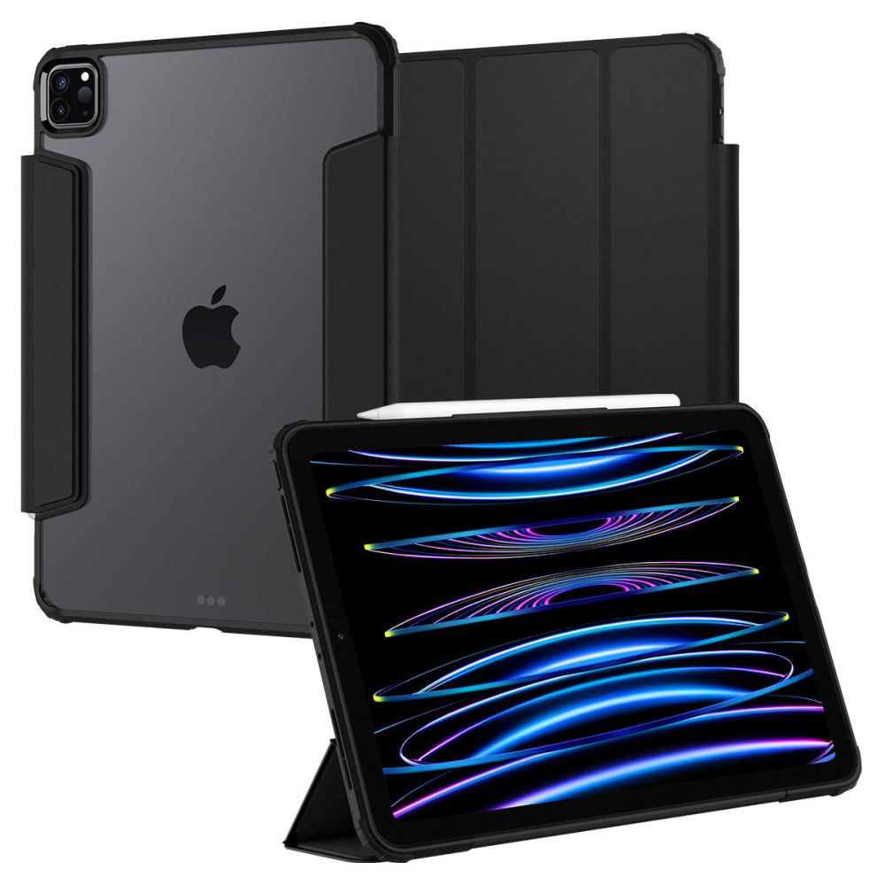 „Spigen Ultra Hybrid Pro“ dėklas, skirtas „iPad Pro 11'' 2020 / 2021 / 2022“ – juodas