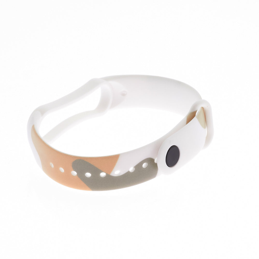 „Strap Moro“ apyrankė, skirta „Xiaomi Mi Band 3/4“ silikoniniam laikrodžio dirželiui, 6 modelis