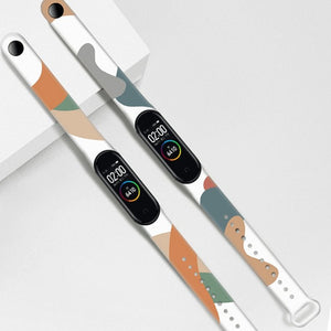 Strap Moro band for Xiaomi Mi Band 3 / 4 silicone strap watch bracelet pattern 12