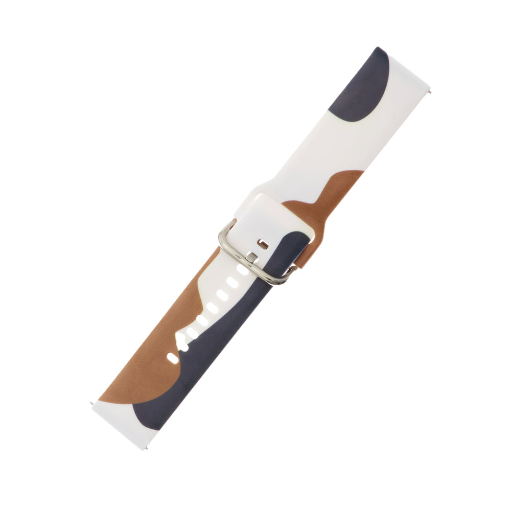 „Strap Moro“ silikoninė apyrankė, skirta „Samsung Galaxy Watch 40 / 41 / 42 / 43 / 44 mm“ laikrodžiui – 1 modelis