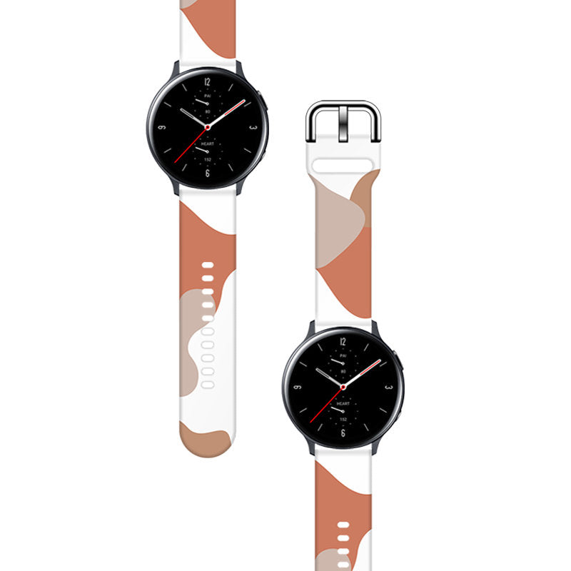 Strap Moro for Samsung Galaxy Watch 45 / 46 / 47 mm silicone bracelet watch band - pattern 5