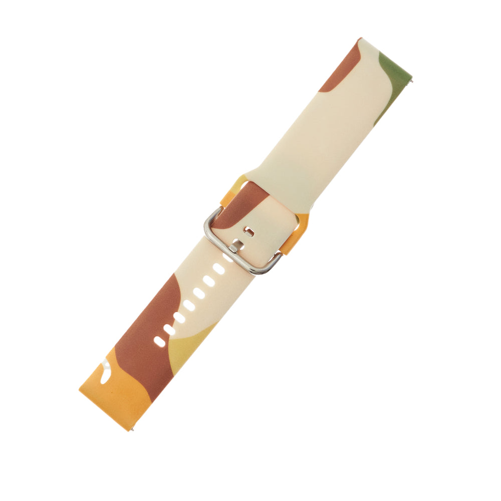 „Strap Moro“ silikoninė apyrankė, skirta „Samsung Galaxy Watch 45 / 46 / 47 mm“ laikrodžiui – 16 modelis