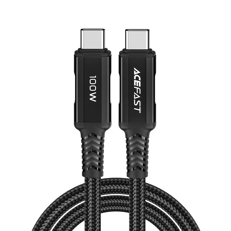 Acefast C4-03 Black USB-C - USB-C PD QC cable 100W 5A 480Mb/s 2m - black