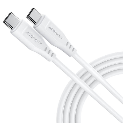 Acefast C3-03 USB-C - USB-C PD QC cable 60W 3A 480Mb/s 1.2m - white