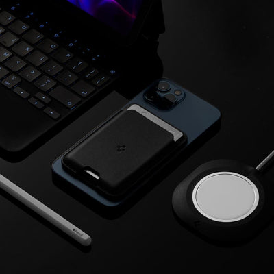 Spigen Valentinus Magnetic Wallet with MagSafe - Black