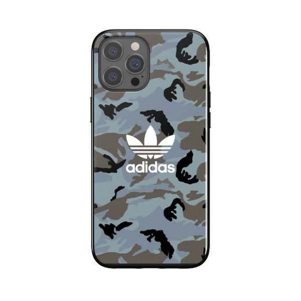 Adidas OR SnapCase Camo Case for iPhone 12 Pro Max - Blue and Black
