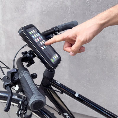 Wozinsky phone holder for bike, motorcycle, scooter black (WBHBK7)