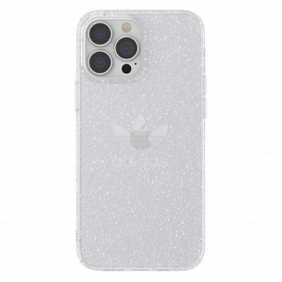 Adidas OR Protective Clear Case Glitter for iPhone 13 Pro Max - Transparent Silver