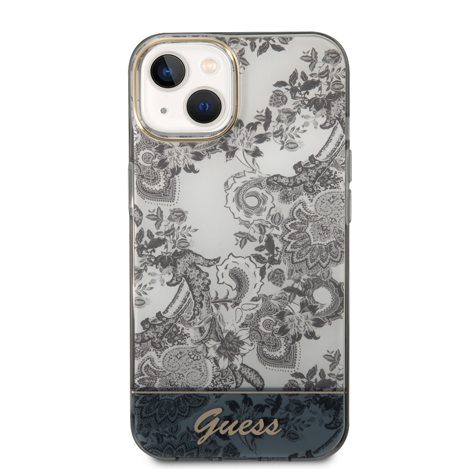 Guess GUHCP14MHGPLHG iPhone 14 Plus 6.7 "gray / gray hardcase Porcelain Collection