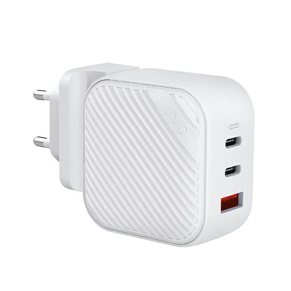 Uniq Verge Pro 66W GaN USB-C wall charger - white